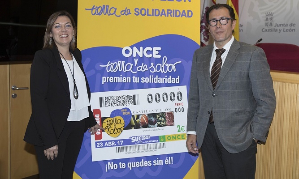 El sello ‘+Sabor Social’ protagonizará el cupón de la ONCE el Día de Castilla y León