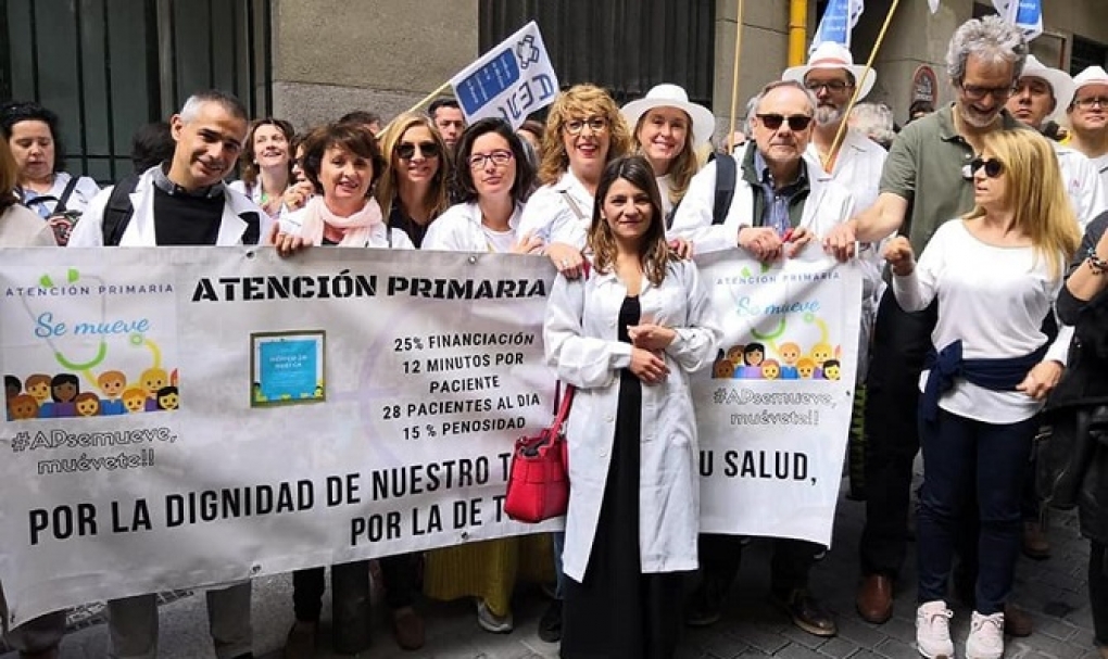 Nuevas protestas en Primaria contra la escasez de pantillas y en defensa de un tiempo adecuado para cada paciente