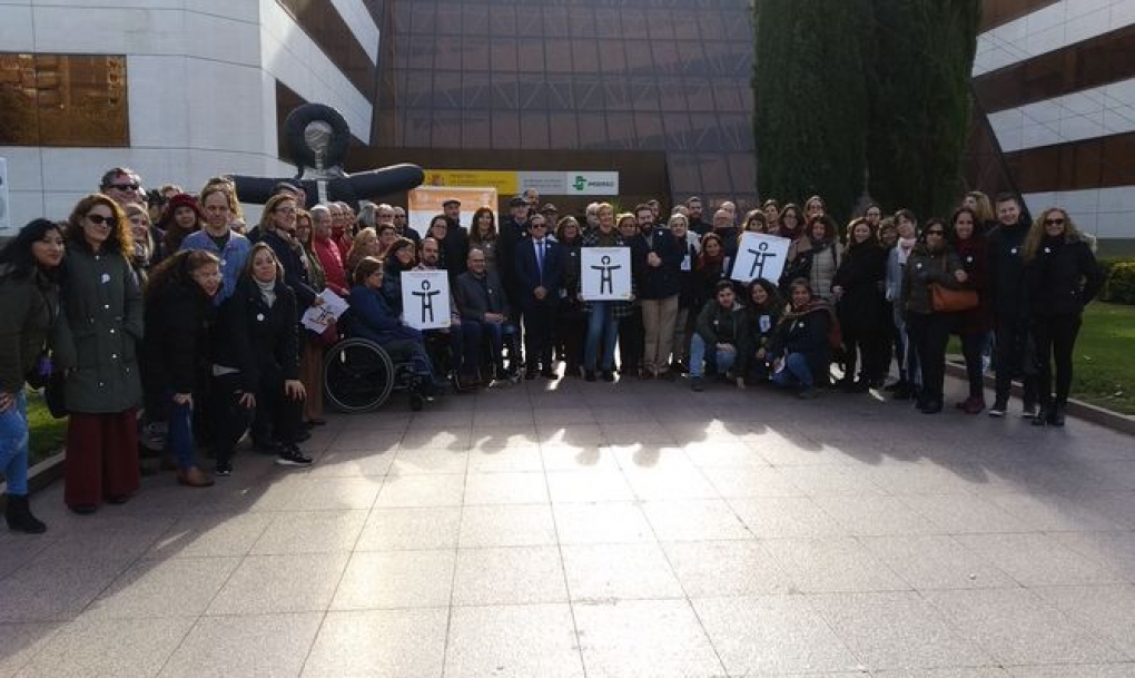 Cocemfe presenta en 41 ciudades un nuevo símbolo internacional para dar visibilidad a la discapacidad orgánica