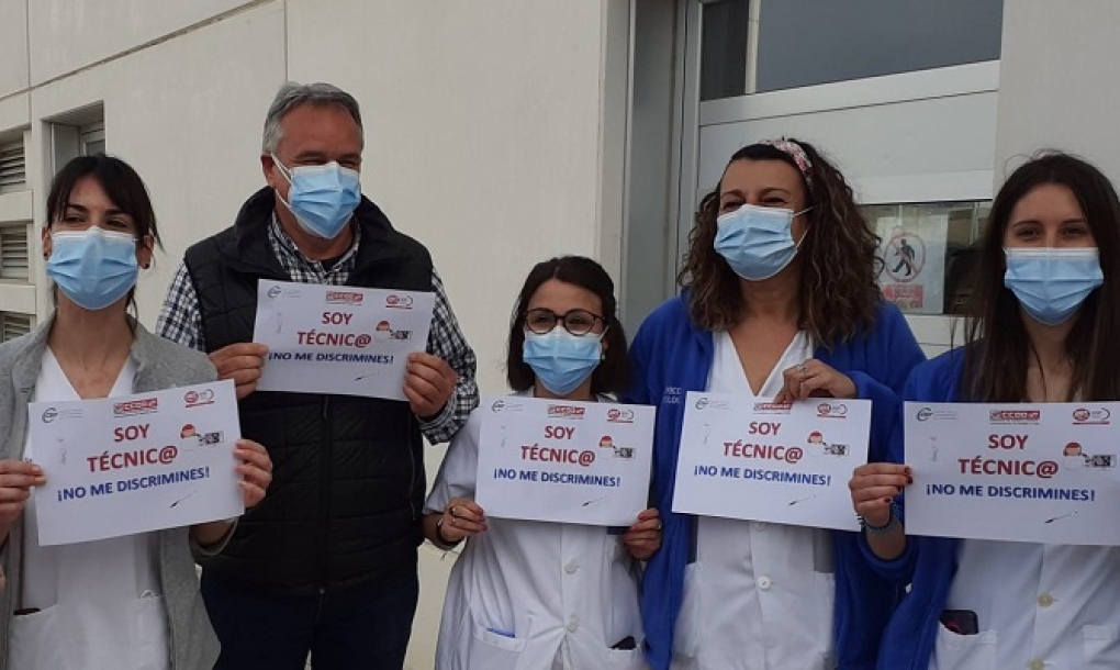 Los técnicos superiores sanitarios anuncian movilizaciones «si no se equipara su titulación a la del resto de Europa»
