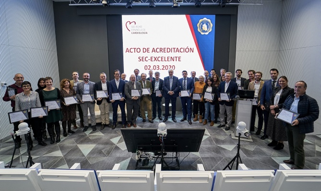 La SEC califica de excelente la calidad asistencial en Cardiología de 28 hospitales españoles