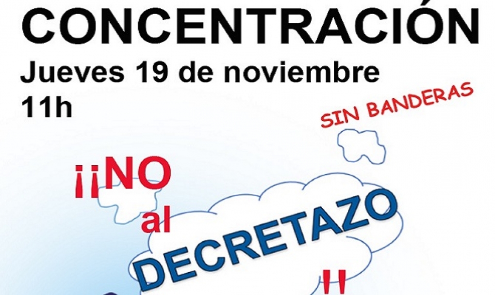 Concentración de los trabajadores de Sacyl el jueves contra el &#8220;decretazo&#8221; que cambia sus derechos laborales