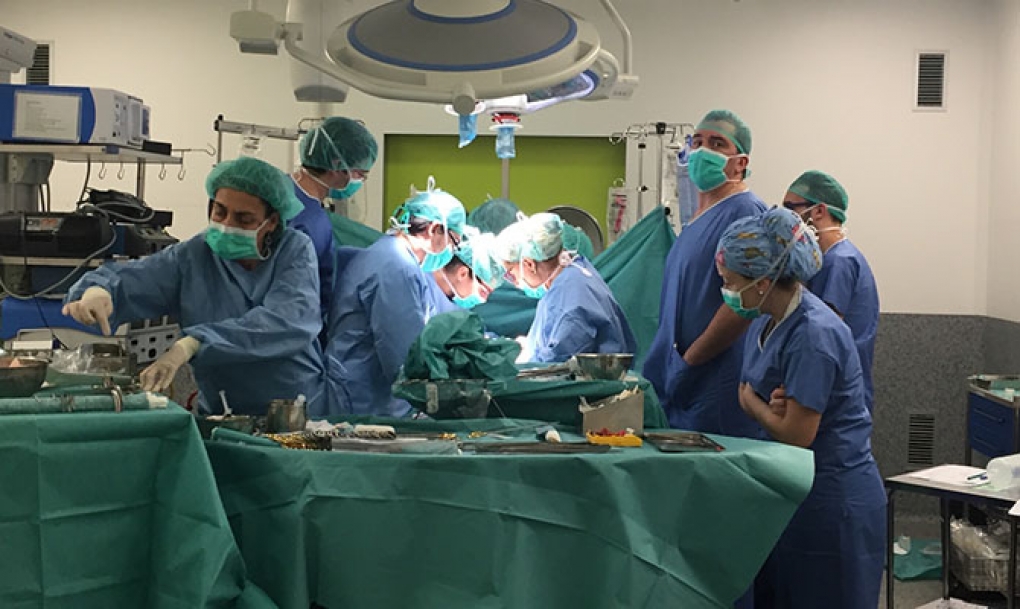 Realizado con éxito el primer trasplante combinado de hígado y riñón en Castilla y León