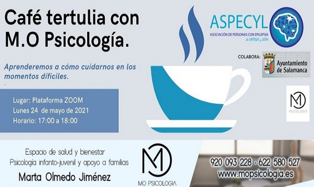 ‘¿Cómo cuidarnos en los momentos difíciles?’, café tertulia de la Asociación de Personas con Epilepsia de Castilla y León