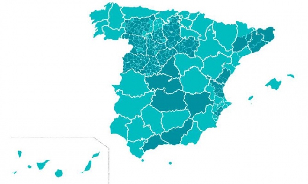 Algo m&aacute;s de la mitad de Espa&ntilde;a avanza hacia la fase I de la desescalada
