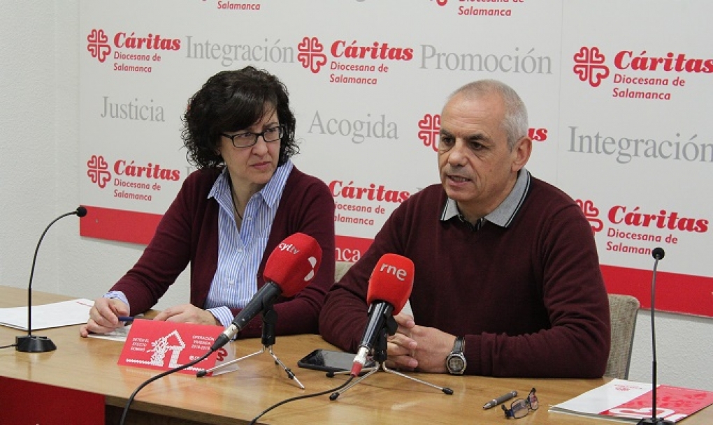 1.413 familias en Salamanca han recibido ayuda de Cáritas para mantener su vivienda durante el último año