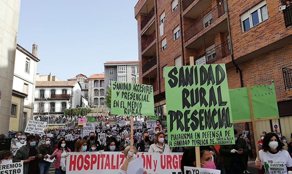 La Plataforma por la Sanidad Pública de Béjar anuncia nuevas protestas por el deterioro de la atención sanitaria en el medio rural