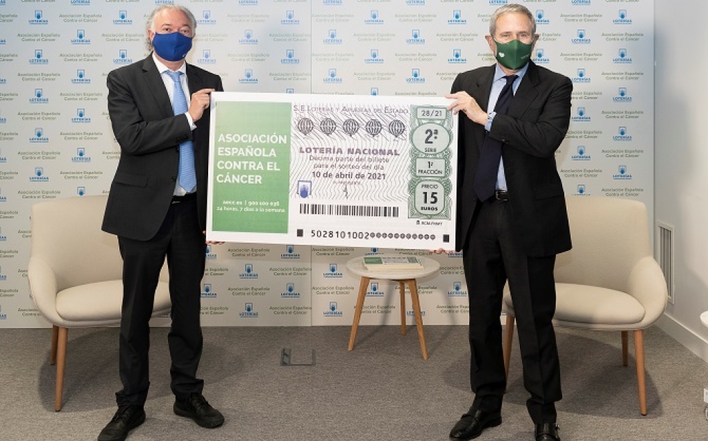 Sorteo de Lotería Nacional para ayudar a la AECC a eliminar las inequidades que provoca el cáncer