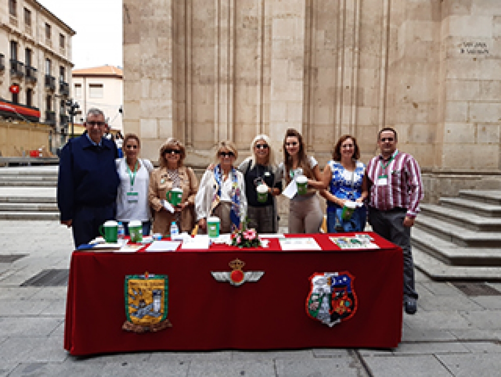 Agradecimiento de la AECC por el apoyo social recibido en la cuestación anual de Salamanca