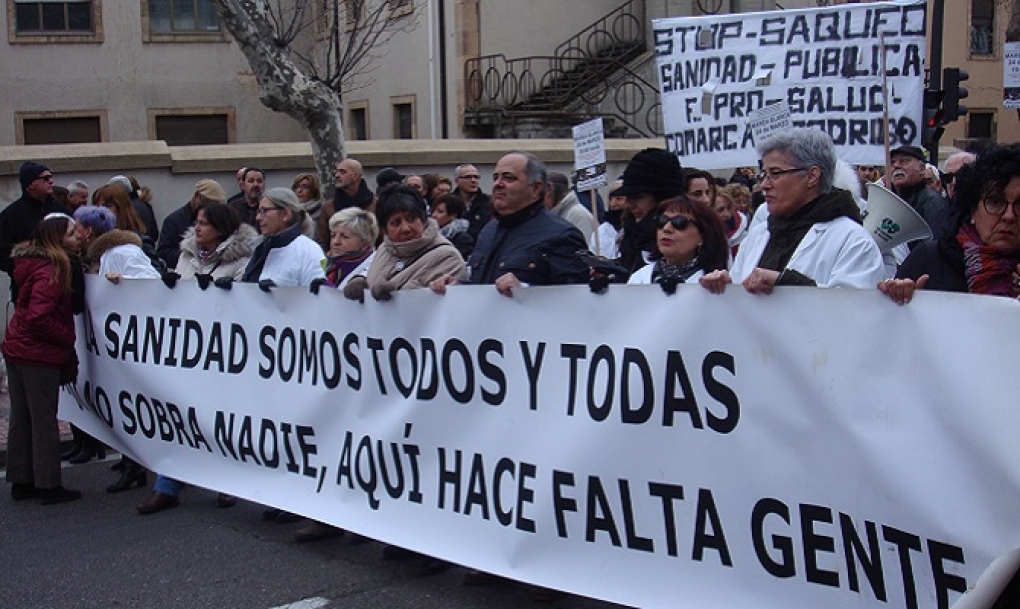 La Plataforma en Defensa de la Sanidad Pública pide a los salmantinos que salgan a la calle para exigir una asistencia de calidad