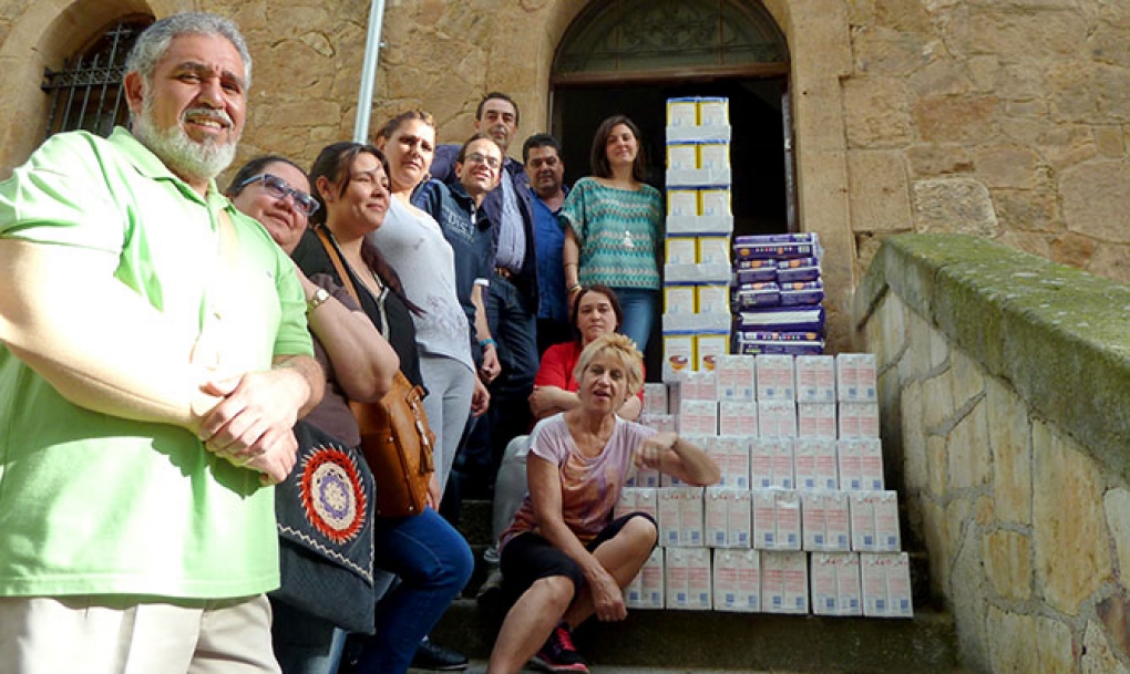 La Universidad de Salamanca dona productos de primera necesidad a la Asociación de Emergencia Social ‘Cajas Solidarias’