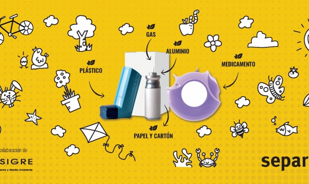 Más de 200 centros de salud participan en una campaña de reciclaje de inhaladores