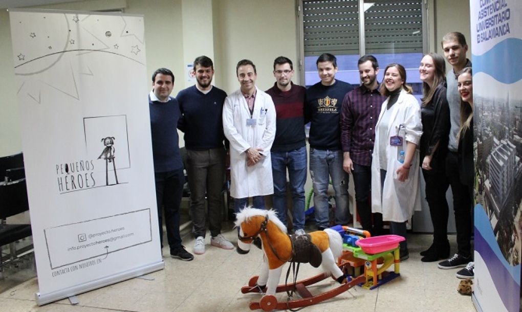 ‘Pequeños Héroes’ se suma a la humanización de la planta de Pediatría en el nuevo hospital de Salamanca