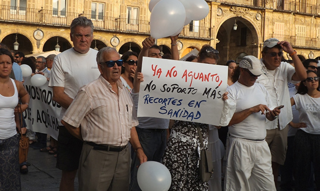 Moción para que todos los ayuntamientos de Castilla y León apoyen la gran manifestación por la sanidad pública