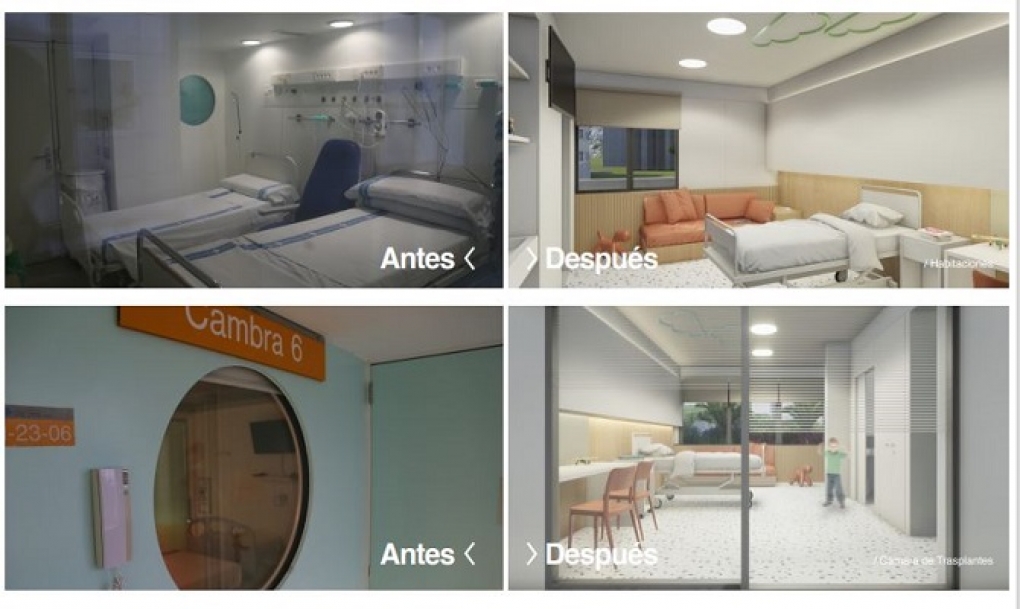Las fundaciones Small, Aladina y A. Bosch unen fuerzas para transformar el espacio de Oncología Pediátrica del Vall d’Hebron