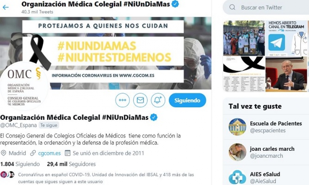 El 81,6% de los médicos españoles usa una o más redes sociales