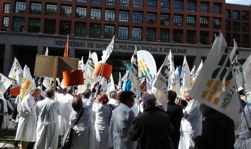 Los médicos apoyan de forma unánime la manifestación del 21-M