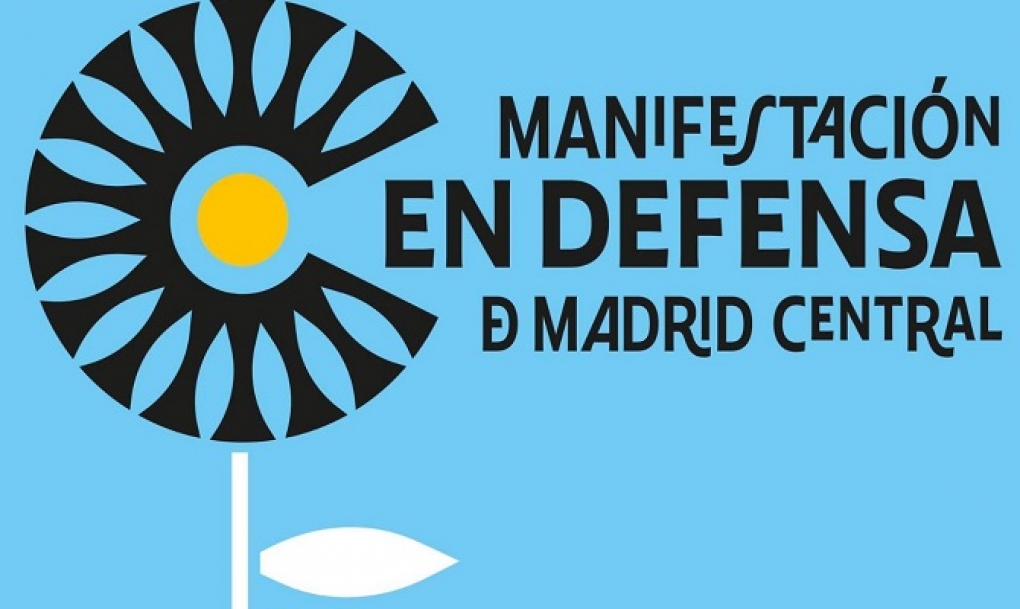 Protesta contra la supresión de &#8216;Madrid Central&#8217; por las repercusiones que tendrá en la salud de los ciudadanos