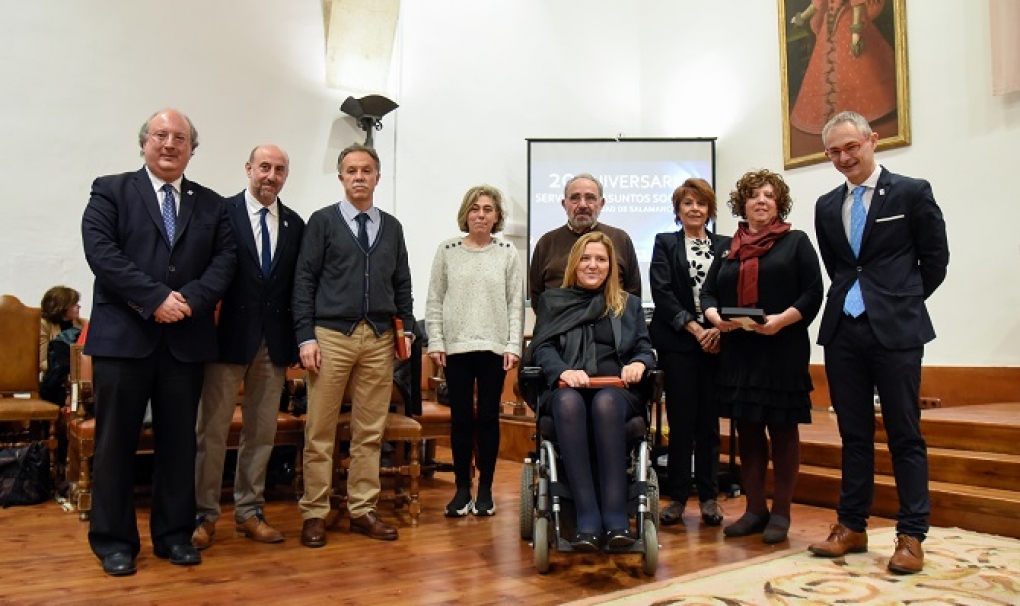 La Universidad de Salamanca celebra 20 años de apoyo al universitario y a la sociedad a través del Servicio de Asuntos Sociales