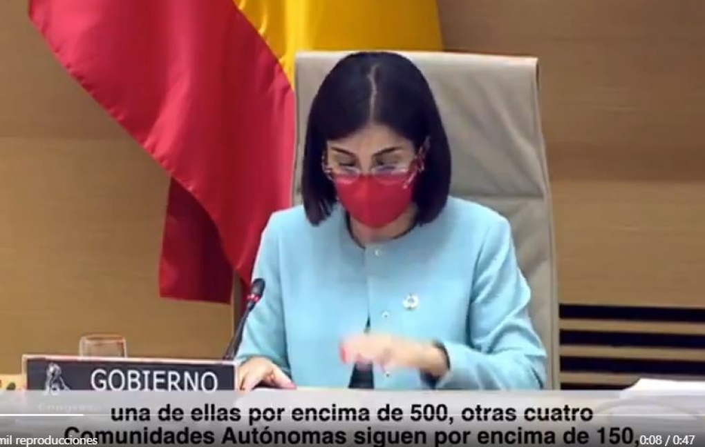 «Tenemos por delante un periodo crítico», asegura la ministra de Sanidad en su llamamiento a extremar la precaución frente a la covid-19 en Semana Santa