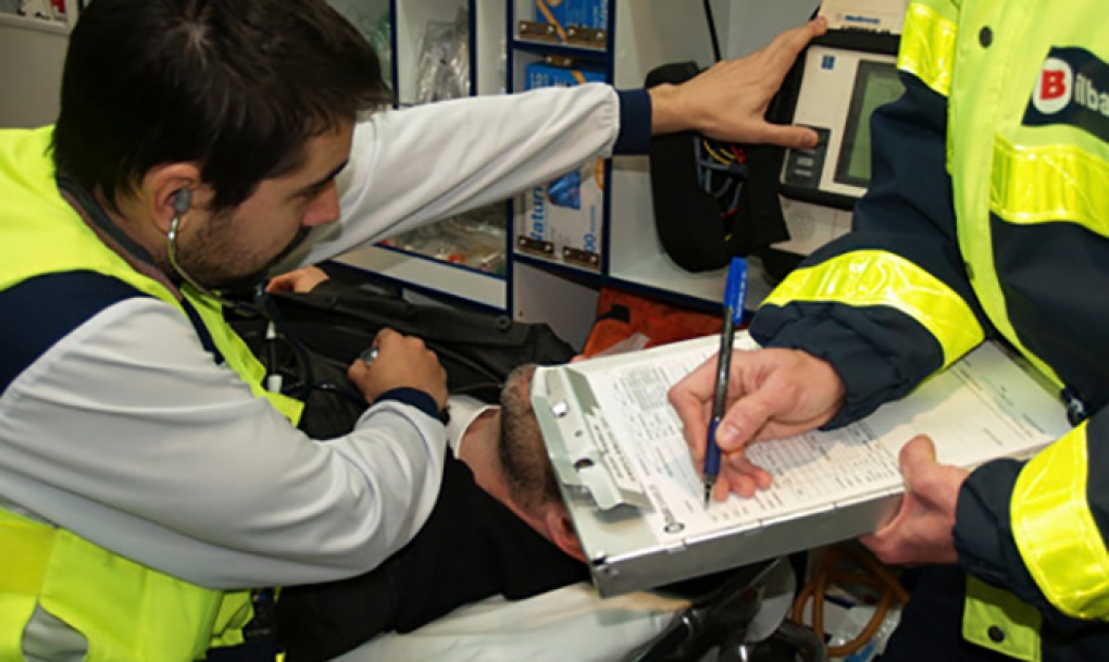 Un estudio del País Vasco detecta riesgos de infección en las ambulancias
