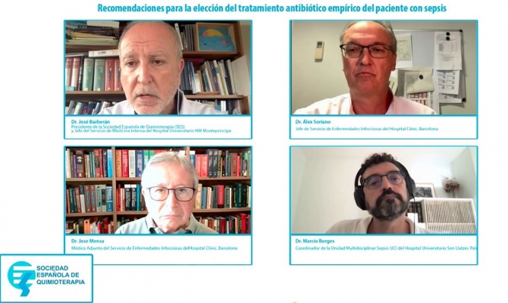 La Sociedad Española de Quimioterapia presenta un documento de recomendaciones para pacientes con sepsis