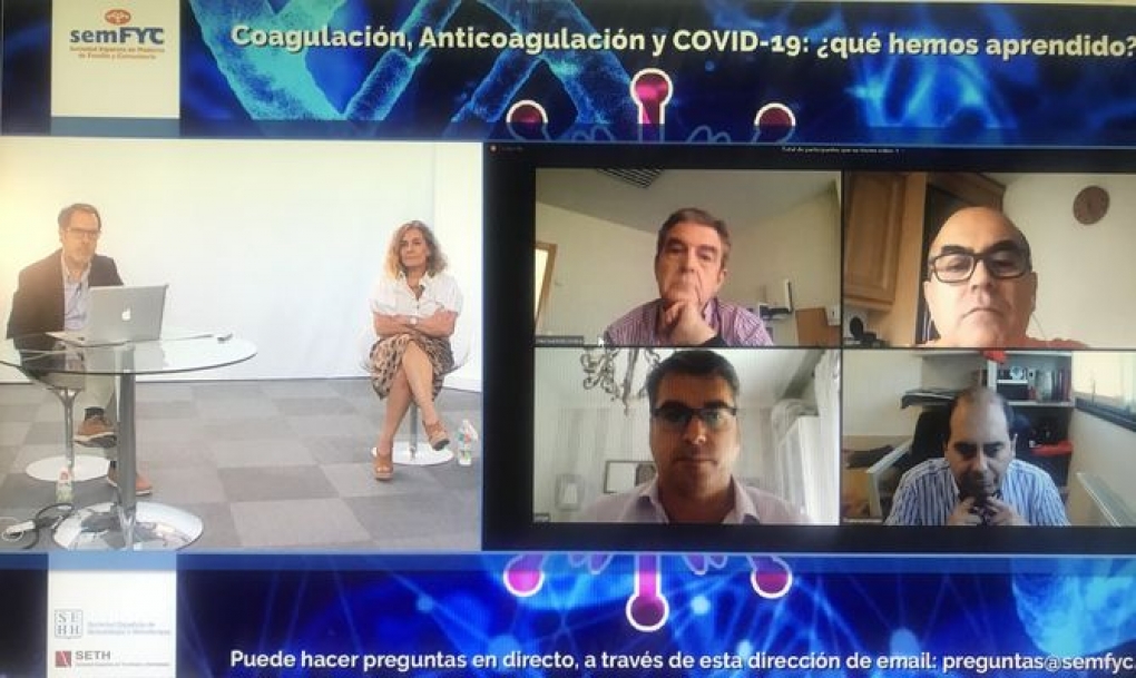 La coordinaci&oacute;n entre hemat&oacute;logos y m&eacute;dicos de familia favorece la &oacute;ptima atenci&oacute;n del paciente anticoagulado durante la crisis del COVID-19