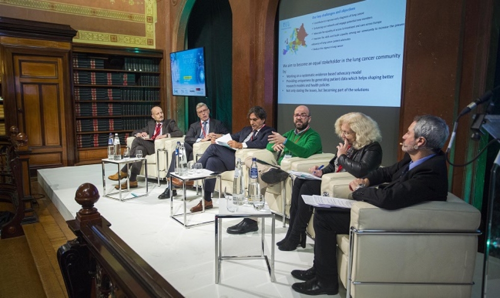 Serias disparidades en los resultados de los pacientes con cáncer de pulmón según el lugar de Europa donde vivan