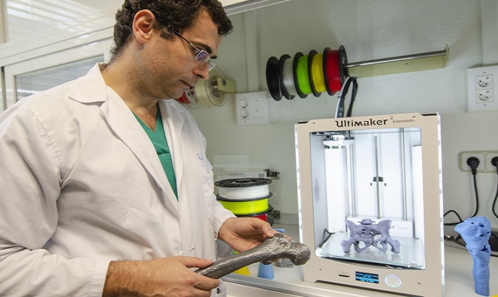 La Unidad 3D del Hospital Gregorio Marañón, primera en España en fabricar productos sanitarios