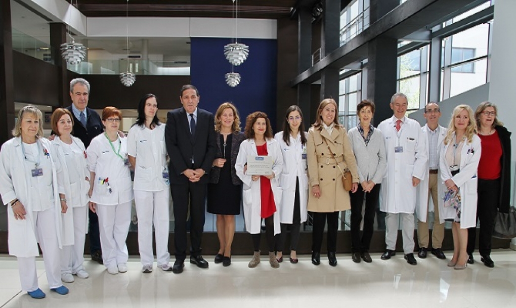 El hospital Río Hortega recibe el premio al mejor servicio para tratar la hepatitis C