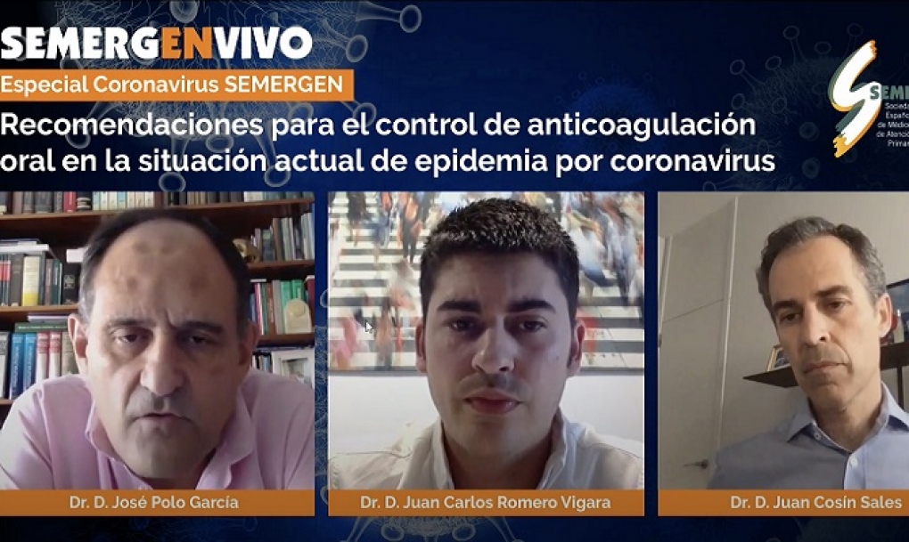 La pandemia de coronavirus empeora el control de los pacientes anticoagulados