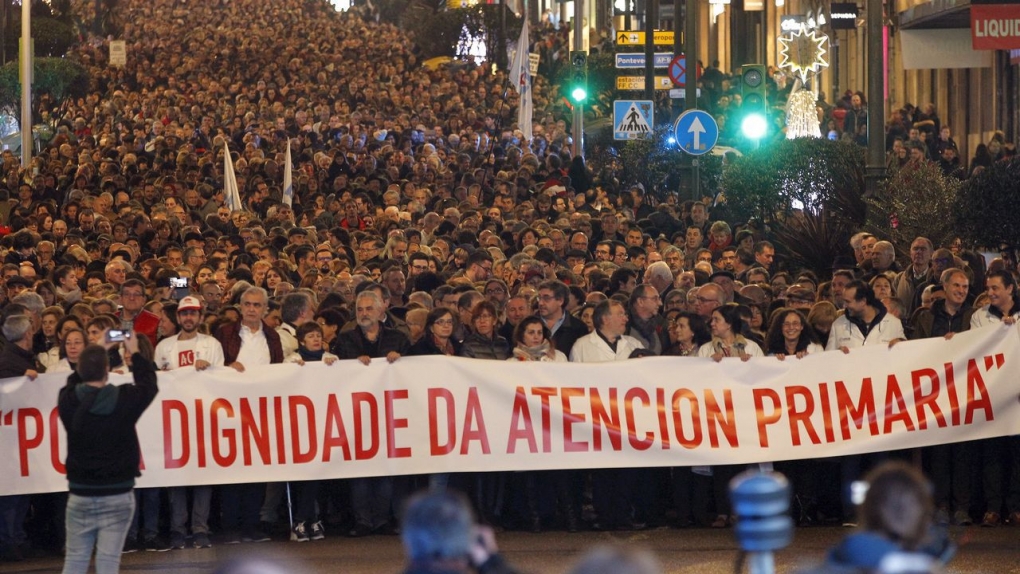 Primera huelga general en todos los centros de salud de Galicia y para todas las categorías profesionales