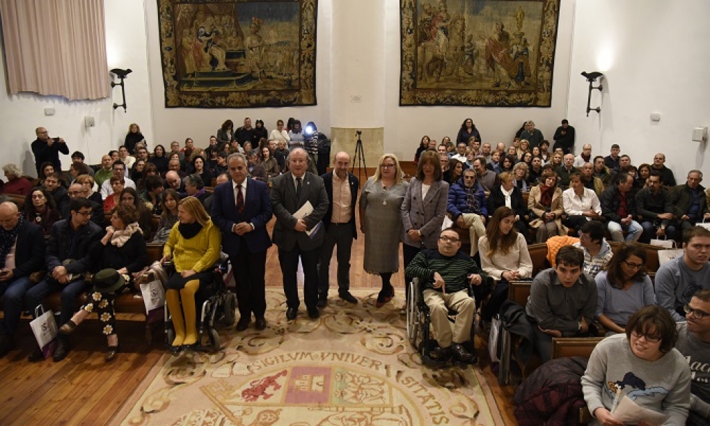 Tamara Gómez, de Asprodes: «Nunca pensé que vendría a la Universidad, pero también quiero aprender cosas nuevas que me abran caminos»