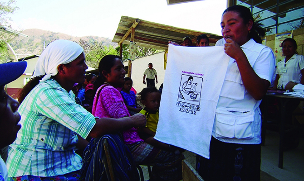 Las enfermeras son pieza fundamental para promover la nutrición y la salud en países como Guatemala