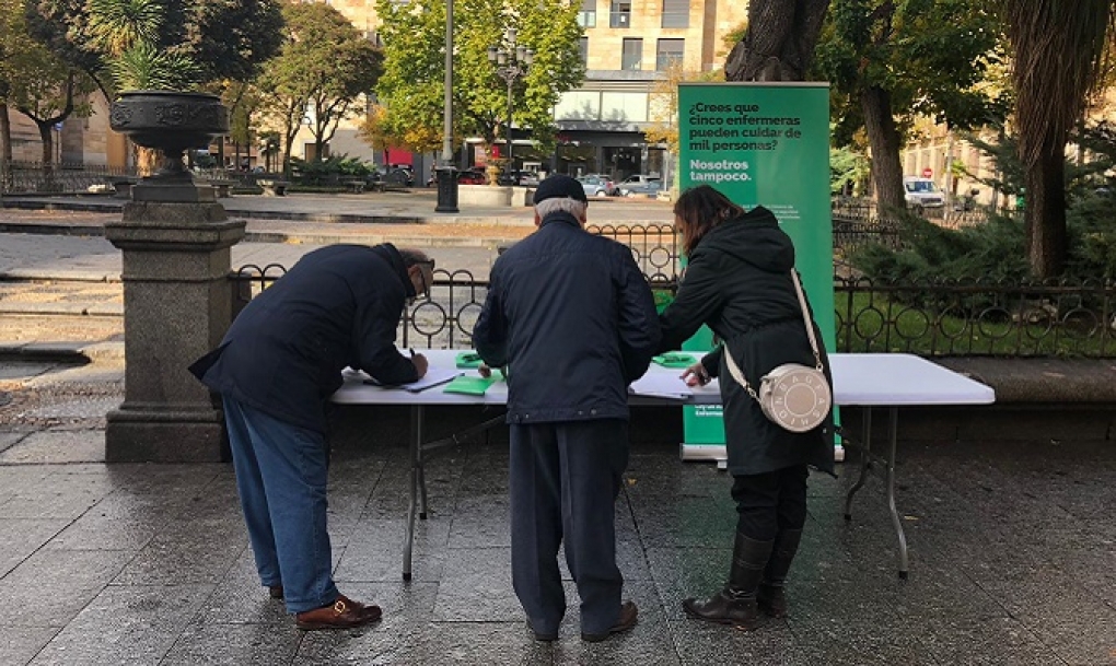 Movilizaciones de la Enfermería de Castilla y León en diciembre por la pérdida de derechos laborales