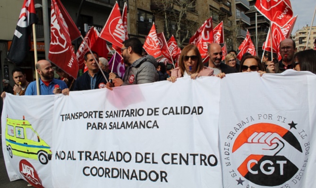 Convocada huelga del transporte sanitario del 13 al 18 de agosto en Salamanca