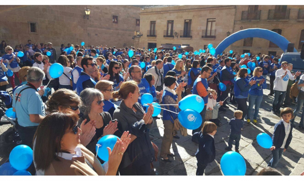 IV Marcha Solidaria para apoyar el Día Mundial de la Diabetes con la presencia del doctor Eduardo Jorgensen