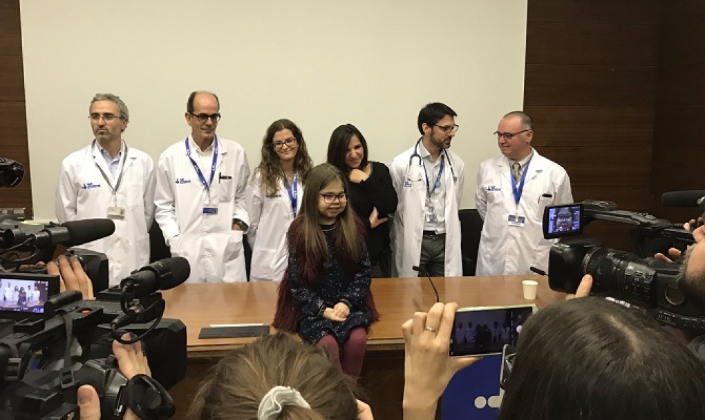 El Vall d&#8217;Hebron realiza el primer triple trasplante a una niña en España