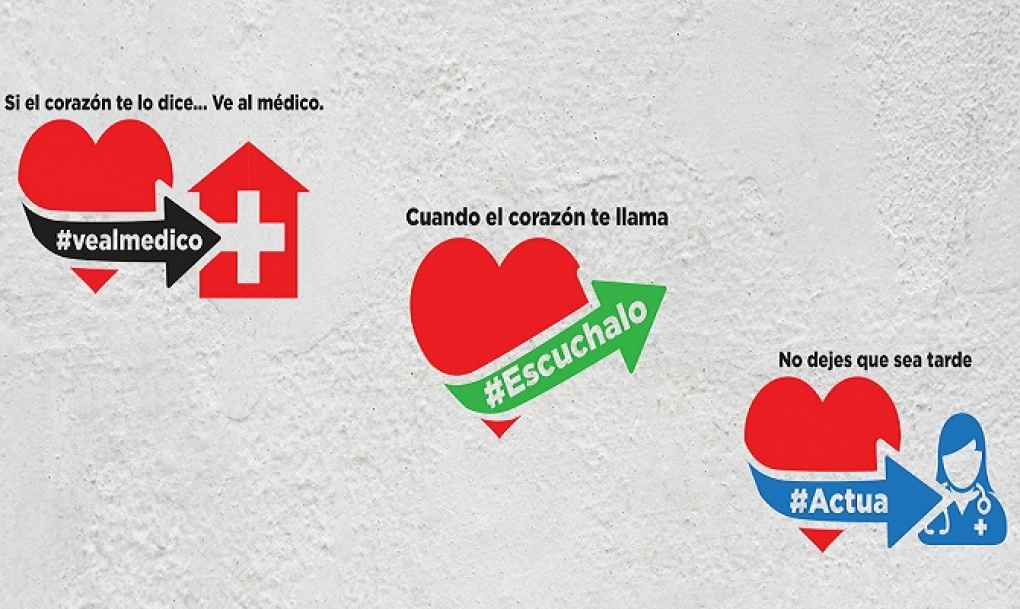 Grupos de pacientes de patologías cardíacas se unen de nuevo en la campaña #VeAlMédico