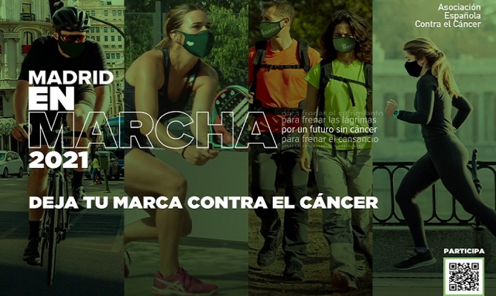 Este año deja tu marca contra el cáncer, sobre ruedas, el asfalto, la pista o la montaña, nuevo proyecto de AECC Madrid