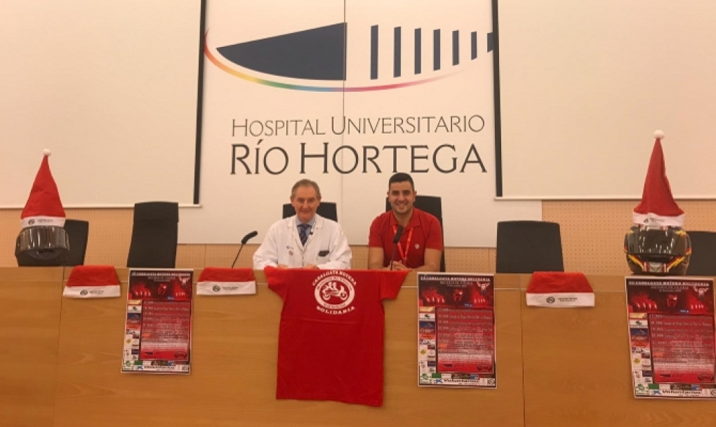Cabalgata Motera en favor de los niños hospitalizados en el Río Hortega