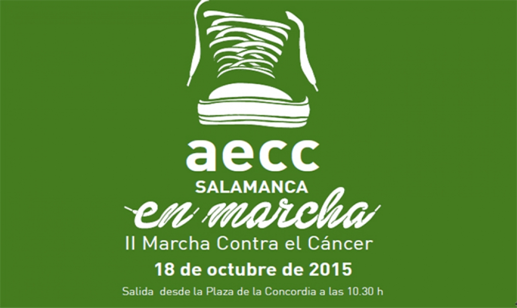 La AECC de Salamanca espera convocar a 5.000 participantes en su II Marcha Contra el Cáncer