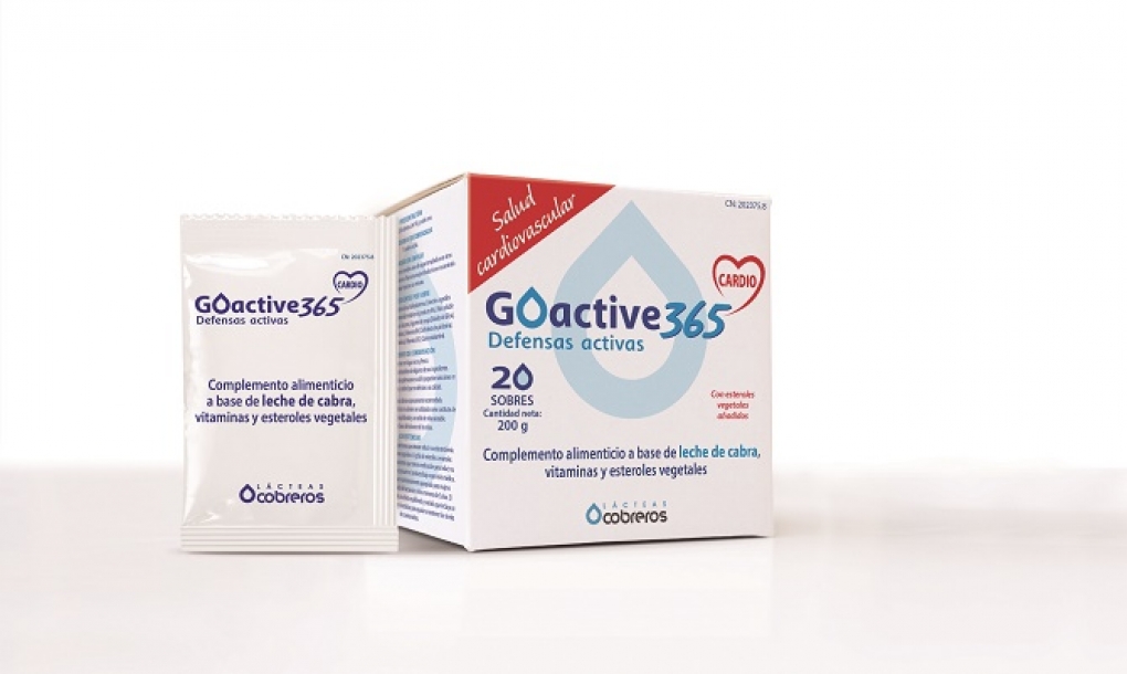 Goactive 365 Cardio, nuevo complemento aimenticio con leche de cabra que ayuda a reducir el nivel de colesterol y mejora la salud cardiovascular