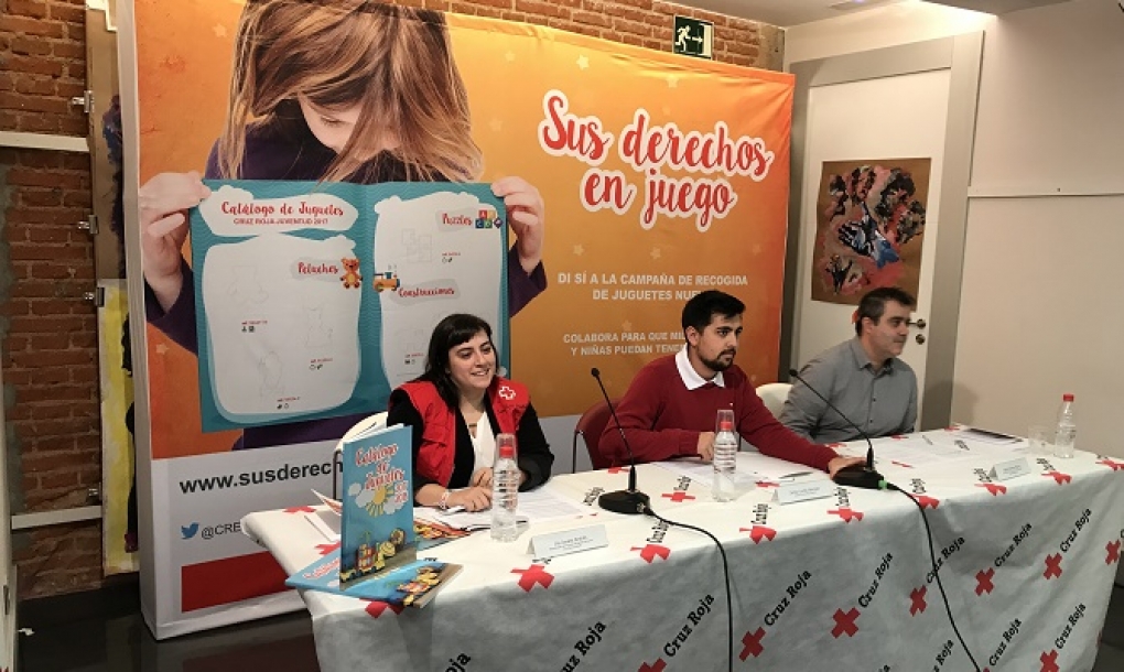Cruz Roja Juventud espera recoger 120.000 juguetes nuevos, no bélicos y no sexistas para las familias más necesitadas