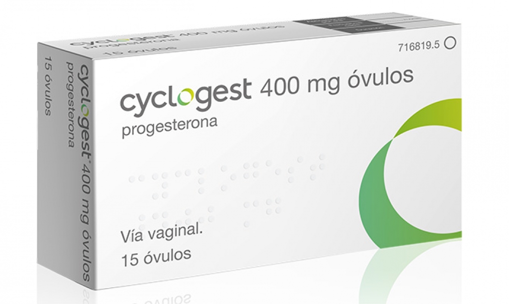 Cyclogest®, progesterona de 400 mg, indicada como tratamiento de soporte de la fase lútea en mujeres como parte de un procedimiento de reproducción asistida