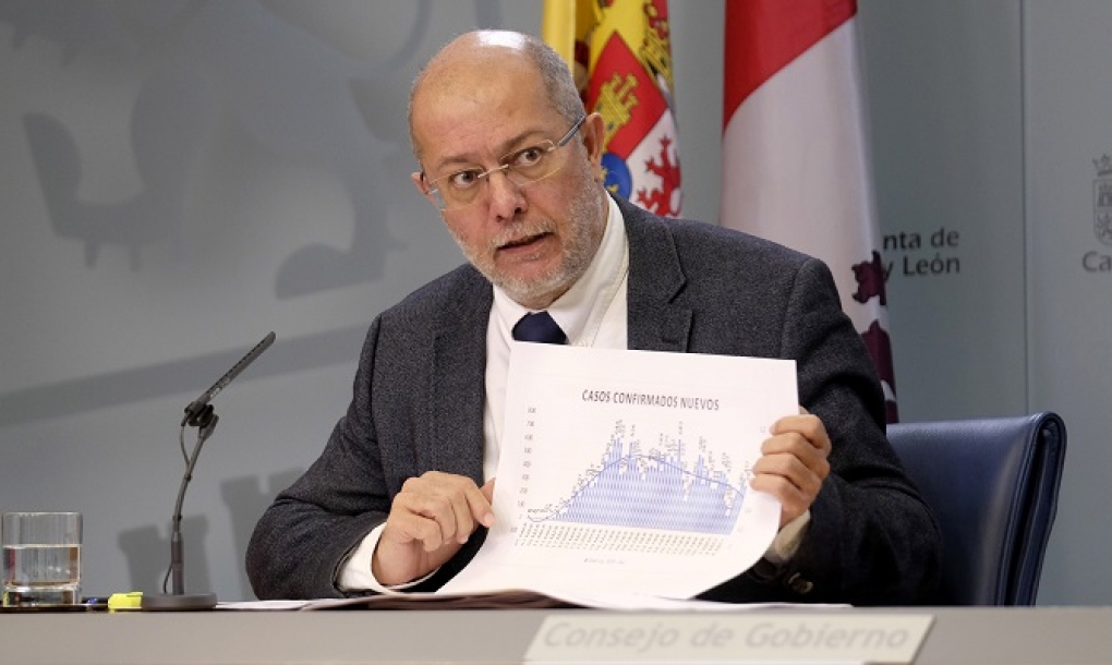 Castilla y León es la comunidad con mayor incremento diario de casos confirmados de COVID-19 y la de mayor incidencia acumulada de la enfermedad en 14 días