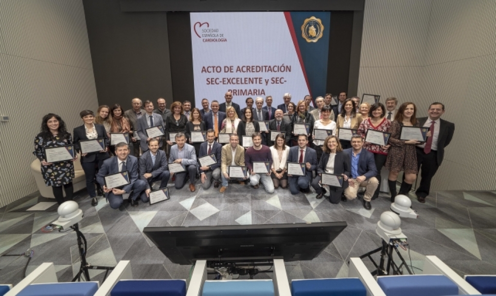 La SEC reconoce la calidad asistencial en Cardiología de 34 hospitales españoles
