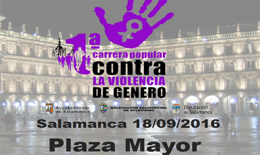 El Ayuntamiento de Salamanca organiza la primera carrera popular contra la violencia de género