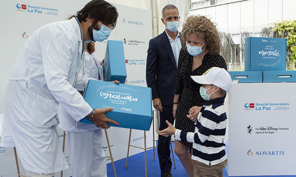 El universo Disney humanizará la estancia en el hospital de los niños con cáncer ingresados en La Paz