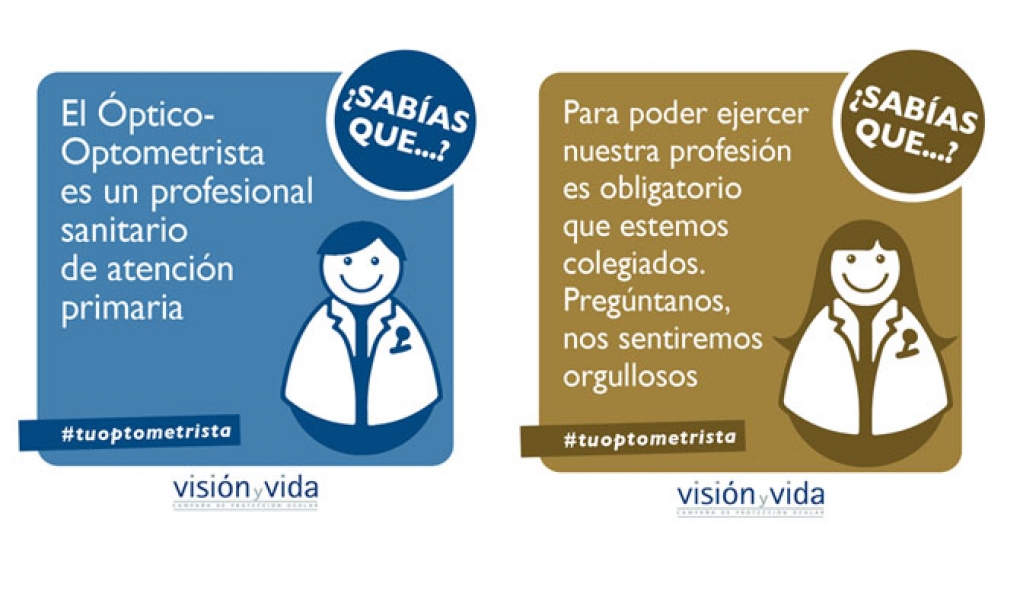 Visión y Vida lanza una campaña para poner en valor la figura del óptico-optometrista
